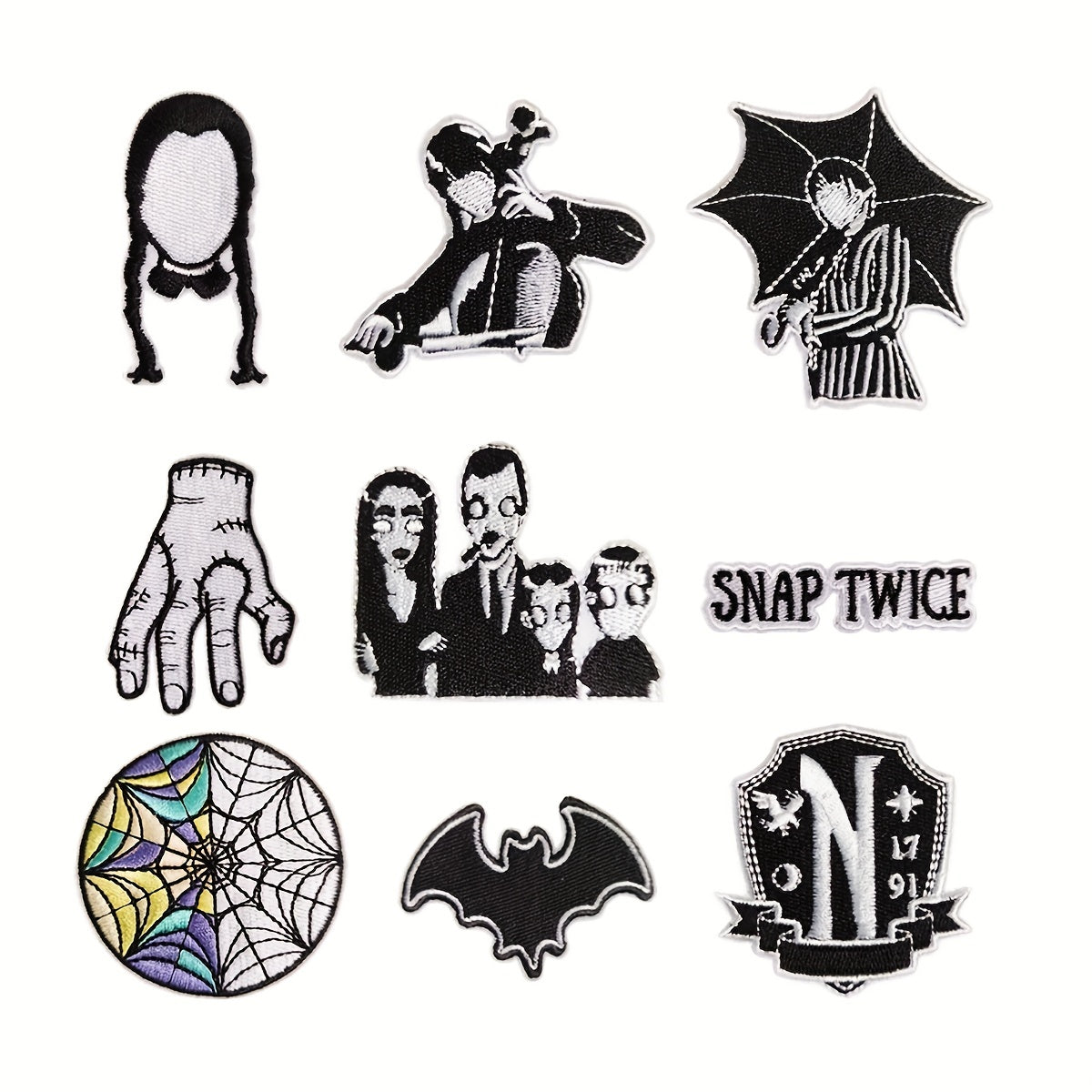Iron On Patches Sew On Repair Patch DIY Crafts Projects Clothing Jacket Dress
