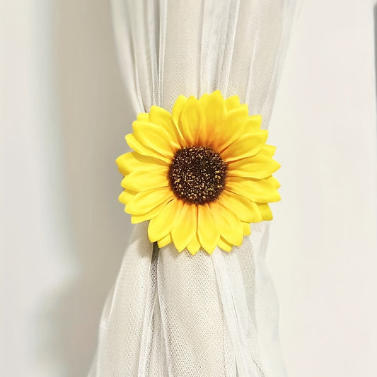Sunflower Curtain Tieback for Holding Curtains