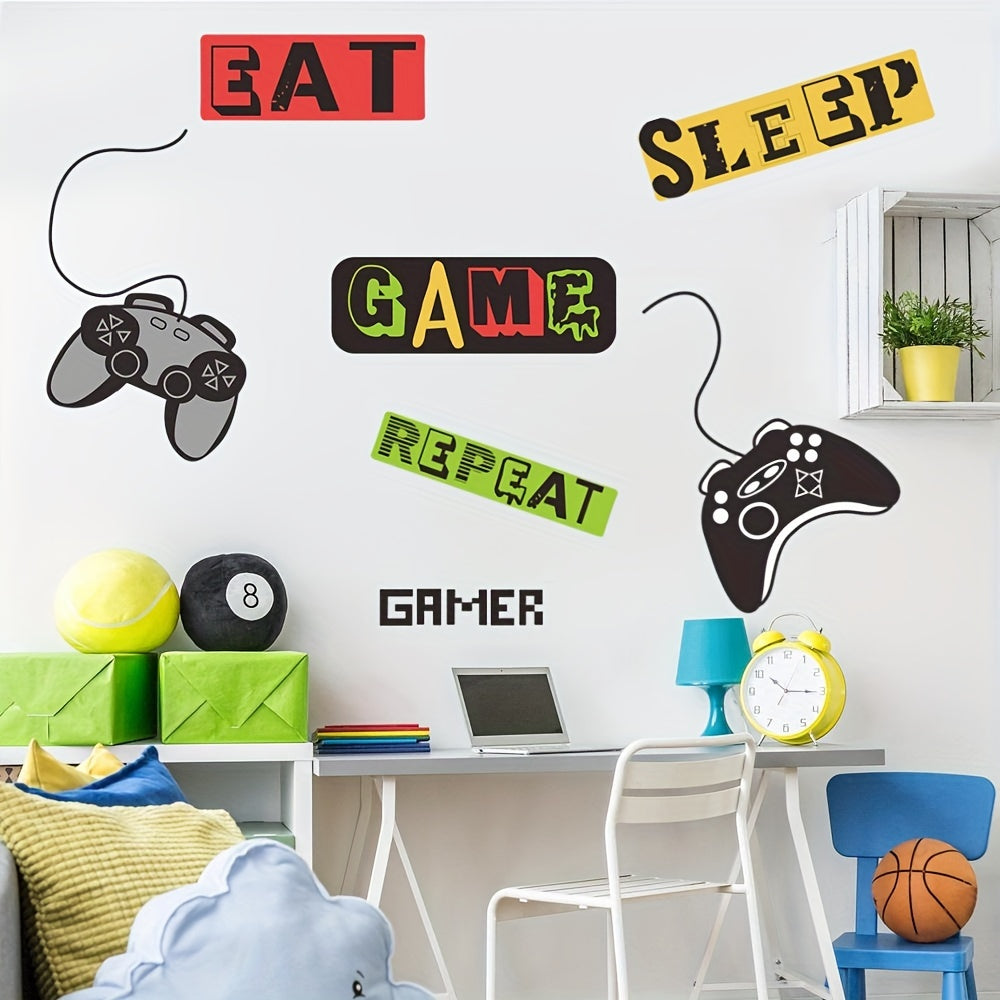 Gaming Wall Decals Vinyl Stickers for Room Decor