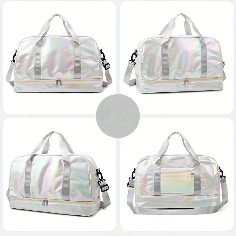 Women's Dry/Wet Separation Sports Bag Large Capacity Yoga Bag