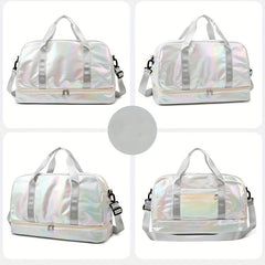 Women's Dry/Wet Separation Sports Bag Large Capacity Yoga Bag
