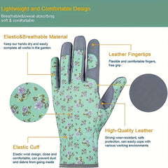 Non-Slip Garden Gloves for Weeding Digging Planting Raking