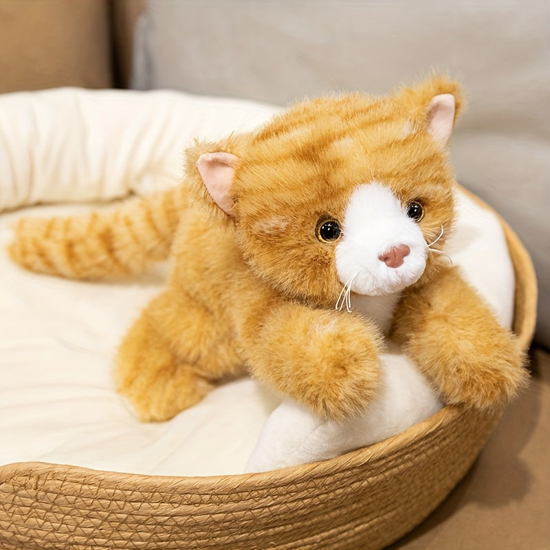 Cute Kitten Plush Toy for Kids 0-3 Years Home Decor Cat Doll