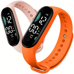 Outdoor Waterproof Sports Watch LED Screen Sports Wear