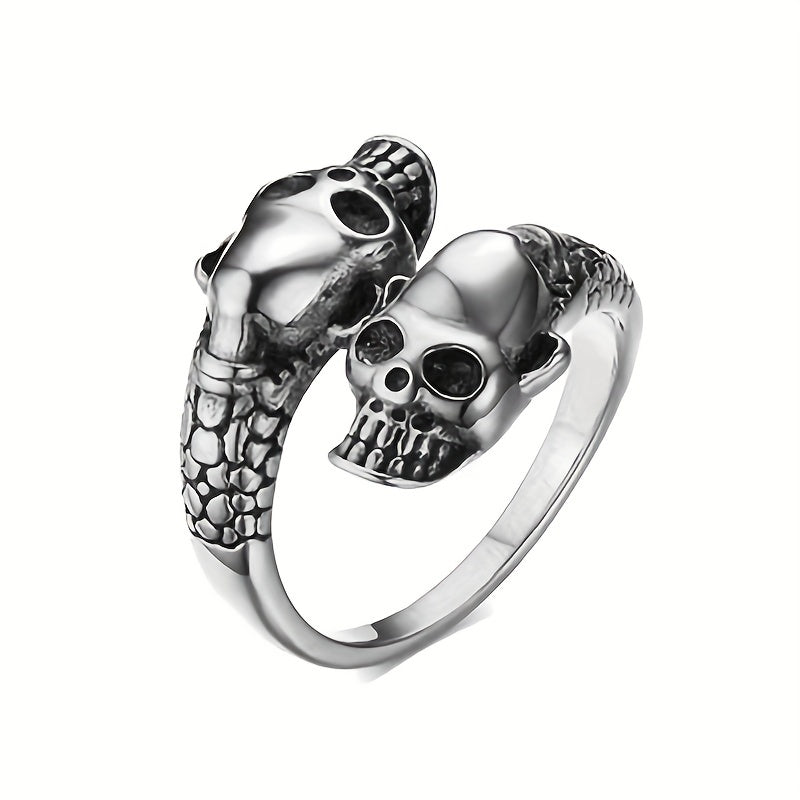 Skull Cast Ring Stainless Steel Men's Jewelry