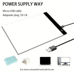 Portable A4 LED Copy Board Light Tracing Box