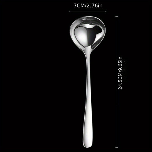 Slotted Spoon Stainless Steel Long Handle Hot Pot Soup Ladle