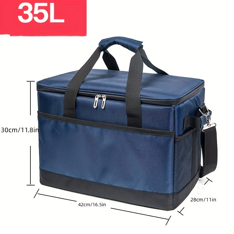 Thermal Insulated Picnic Cooling Case Outdoor Food Carry Bag 35L 68L