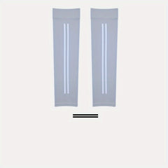 Sunscreen Ice Sleeves Men's Sports Arm Sleeves Stripes