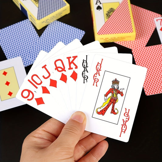 Waterproof Plastic Card Frosted Playing Cards for Family Gathering Game