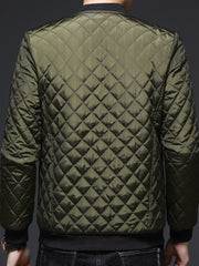 Men's Winter Thermal Jacket Baseball Collar Coat