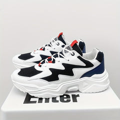 Men Chunky Lace-up Front Shoes