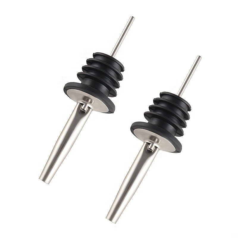 2pcs Wine Pourer Improves Taste Aroma Aerating Pourer And Decanter Spout