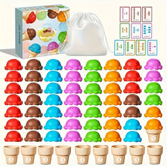 Ice Cream Alphabet & Number Learning Toy Stacking Toys