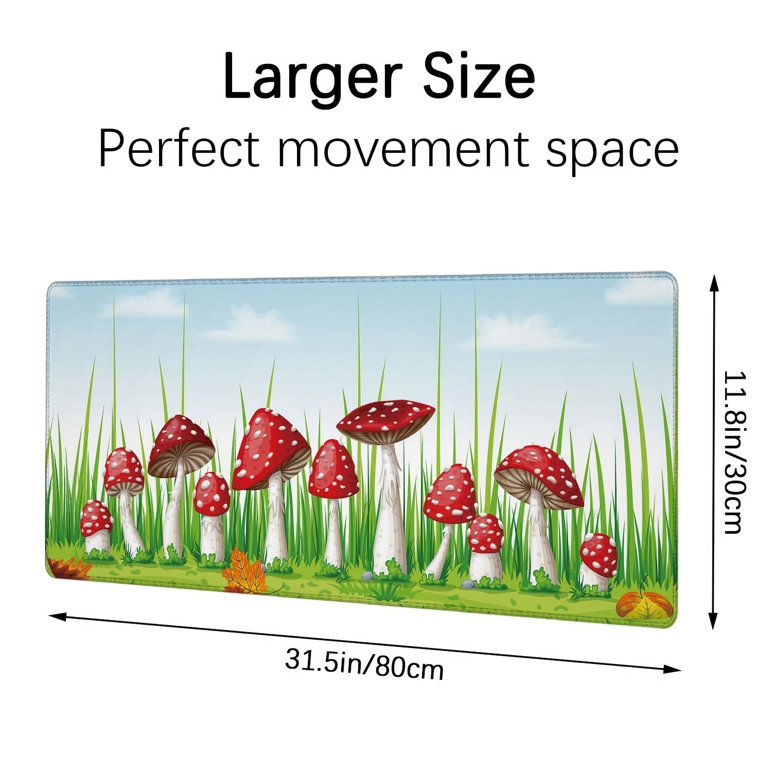 Card Pad Mouse Pad 11.8x31.5in Game Pad for Card Games & Video Games