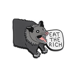 Cartoon Boar Brooch Zinc Alloy Drip Oil Metal Bracelet
