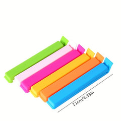 10pcs Food Sealing Clip Potato Chip Snack Clamp Bagged Food Sealing Clip