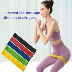 TPE Yoga Elastic Resistance Band for Home Workouts