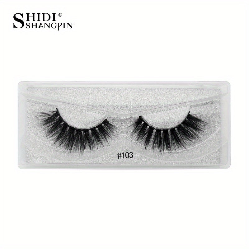 Soft & Fluffy 3D False Eyelashes for a Natural Look