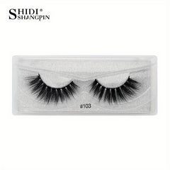 Soft & Fluffy 3D False Eyelashes for a Natural Look