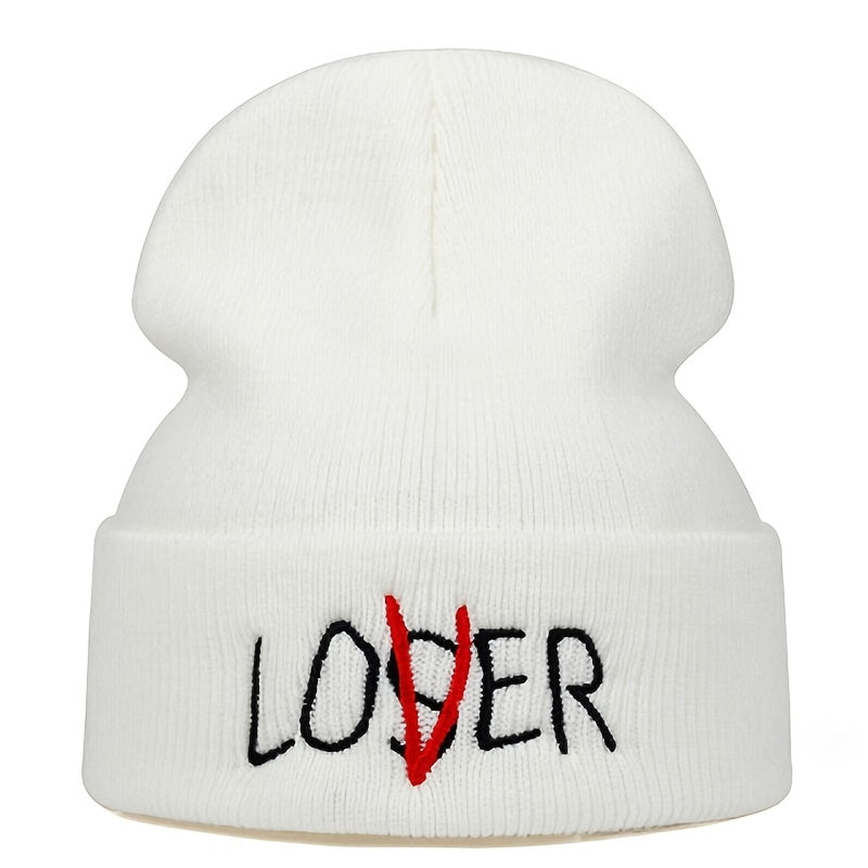 Sports Embroidered Knit Hat