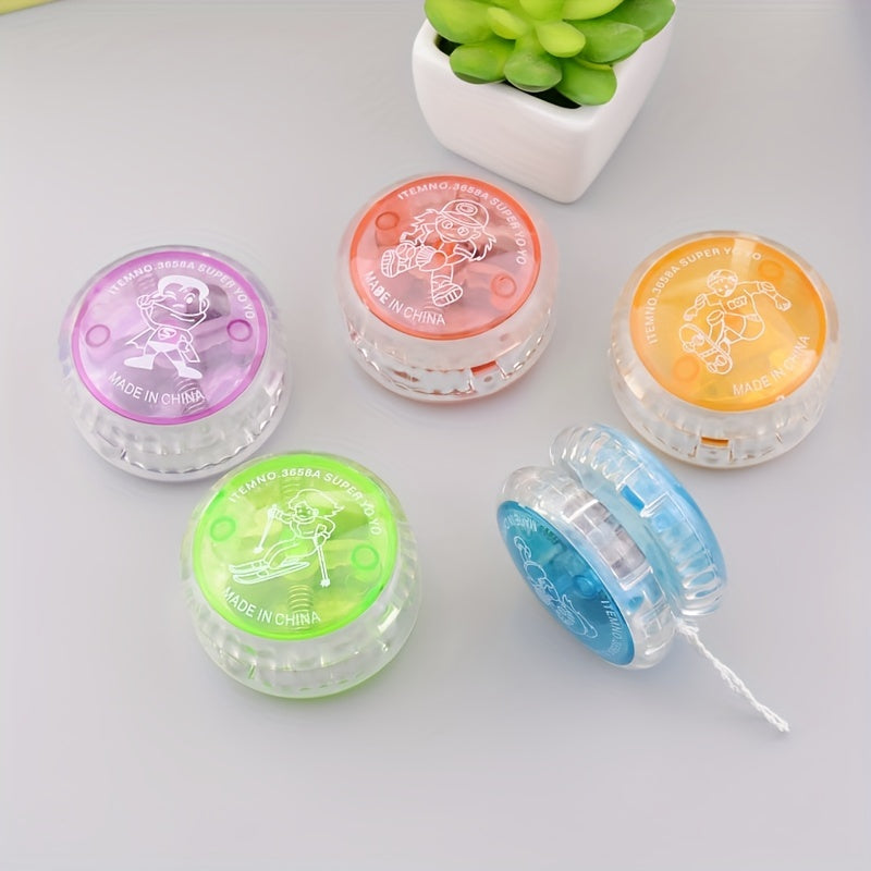 YOUYOU Ball Luminous Yo yo Ball Pull Line Educational Children's Toys