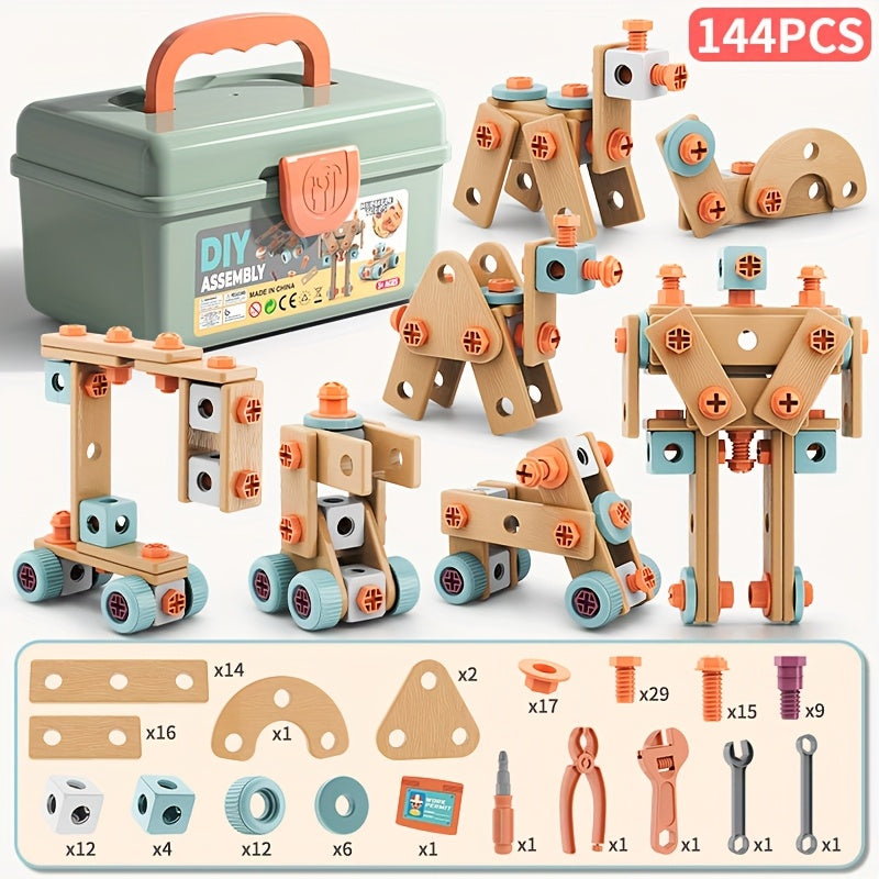 119pc ABS Screw Block Kit