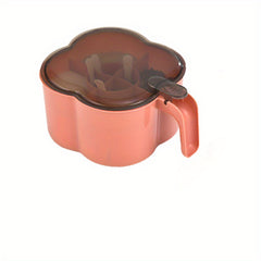Plastic Seasoning Box with Spoon Grid Sugar Box for Kitchen Supplies