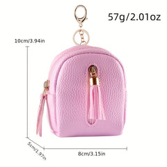 Mini Coin Purse Pendant Keychains Wallet Keyrings Car Holders Key Chains