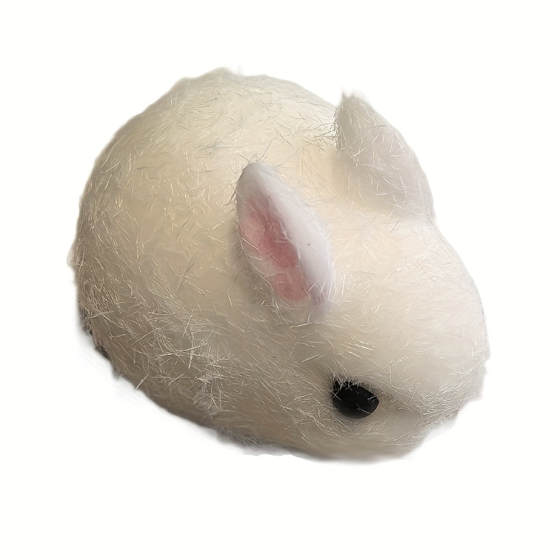 Mini Soft Rabbit Toy Simulation Rabbit Toy Desktop Ornament