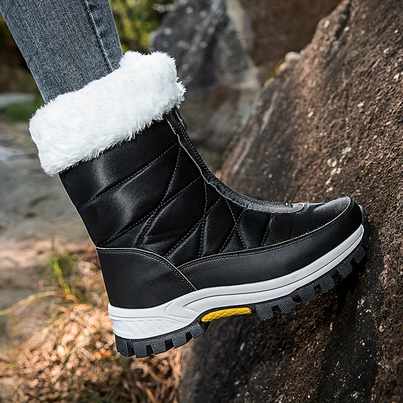 Women's High Top Non-Slip Snow Boots Winter Warm Shoes