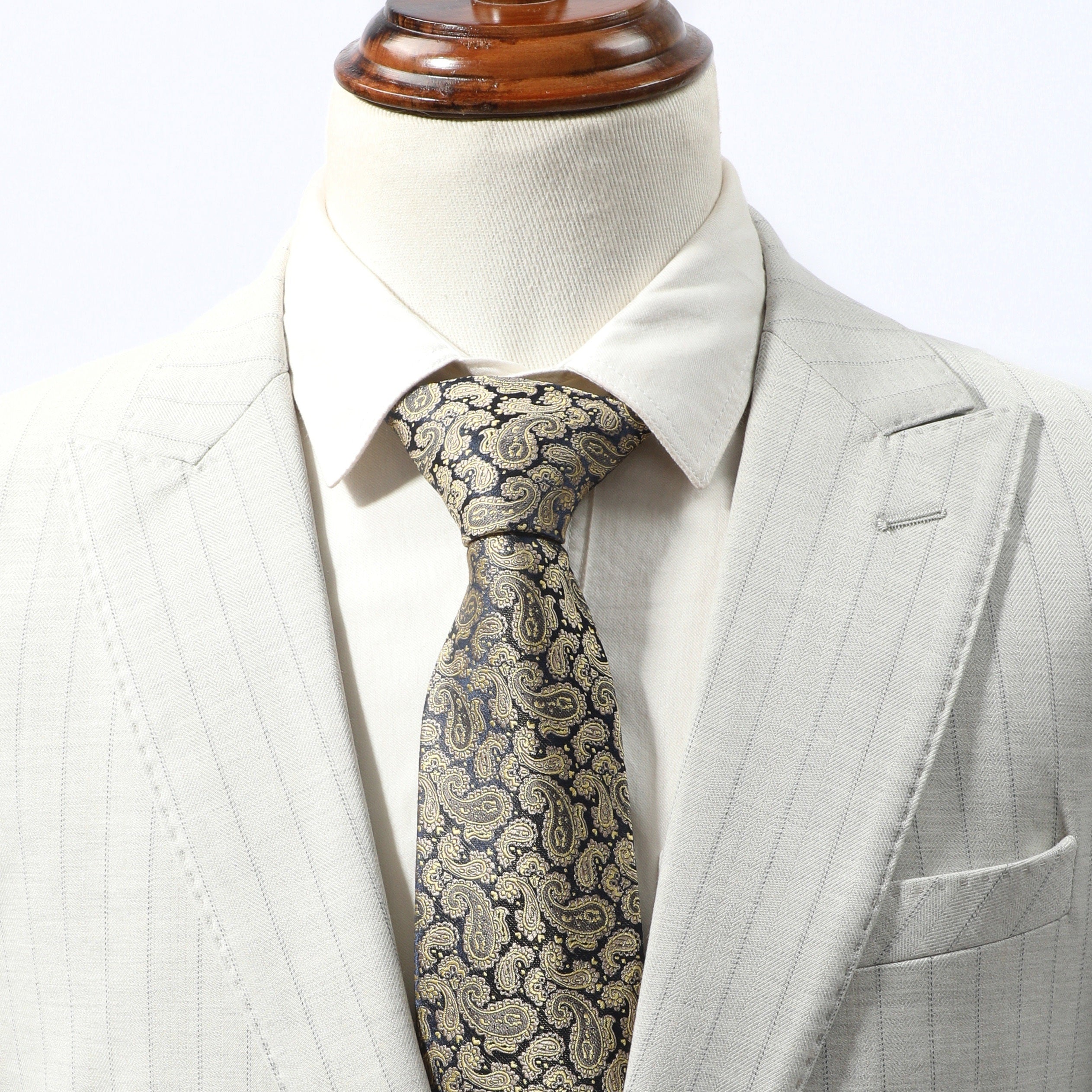 Cashew Pattern Thickened Necktie Business Versatile Tie