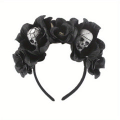 Foam Skull Headpiece Halloween Hair Hoop for Girls