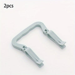2pcs Trash Bag Clips Garbage Bin Clamp Anti Slip Fixation Clip