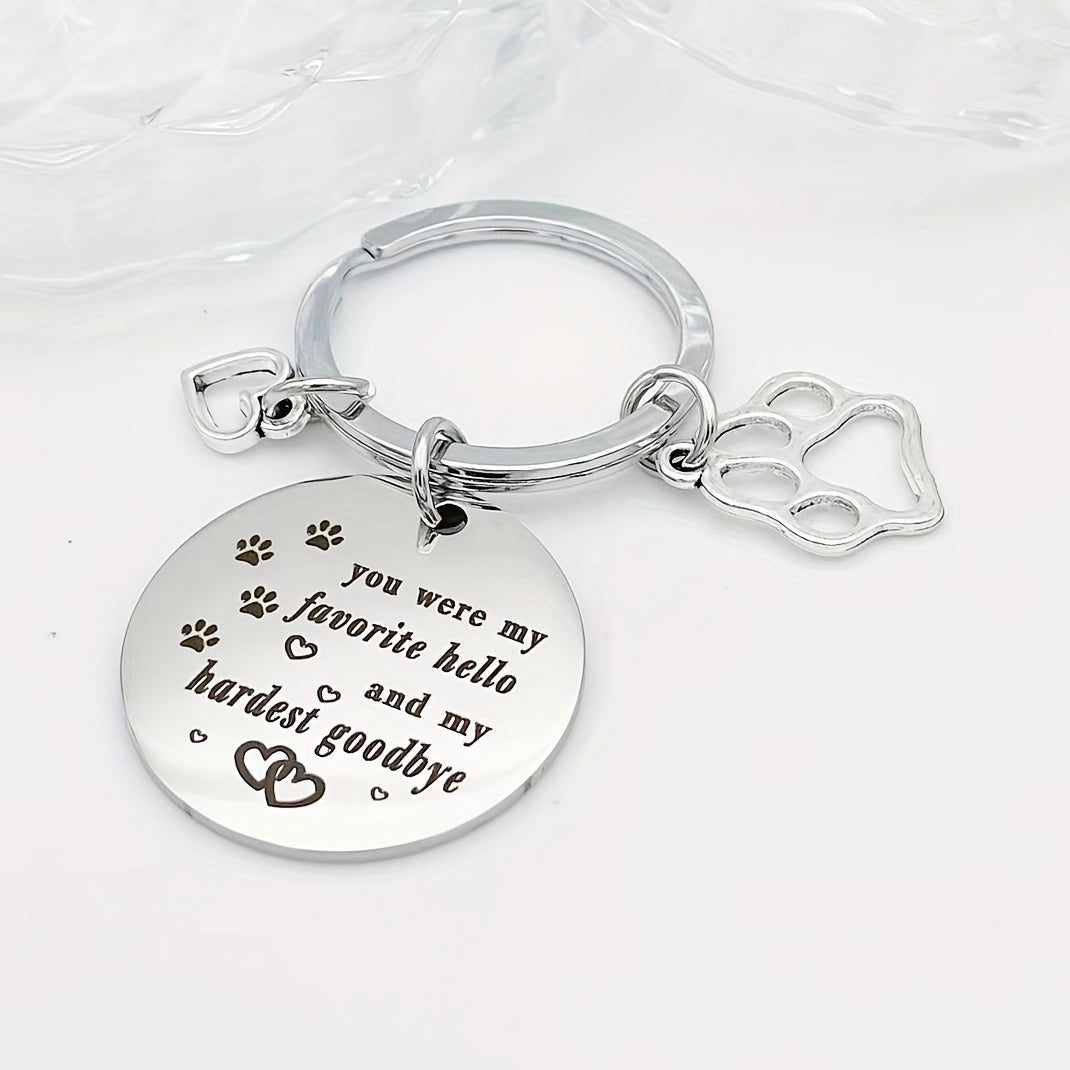 Memorial Gift Keychains for Dogs & Cats