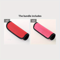 Comfort Soft Handle Covers for Suitcase Bright Luggage Handle Wraps