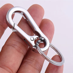 Vintage Carabiner Keychain Strong Climbing Hook Keyring Accessory