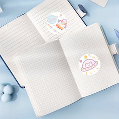 500 Astronaut Stickers DIY Scrapbook Diary School Supplies