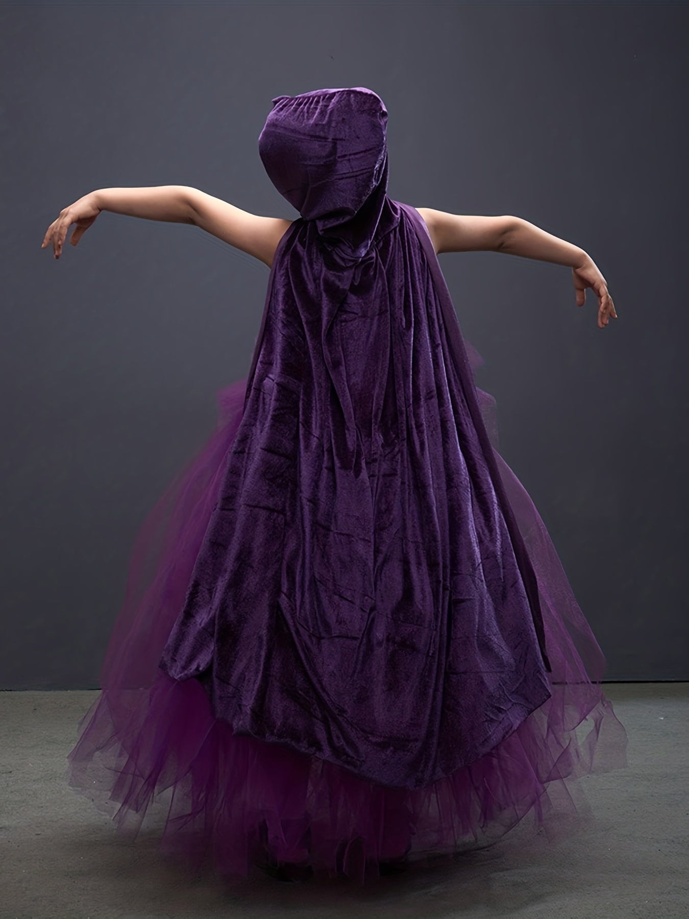 Halloween Witch Cosplay Costume & Accessories for Party Performance
