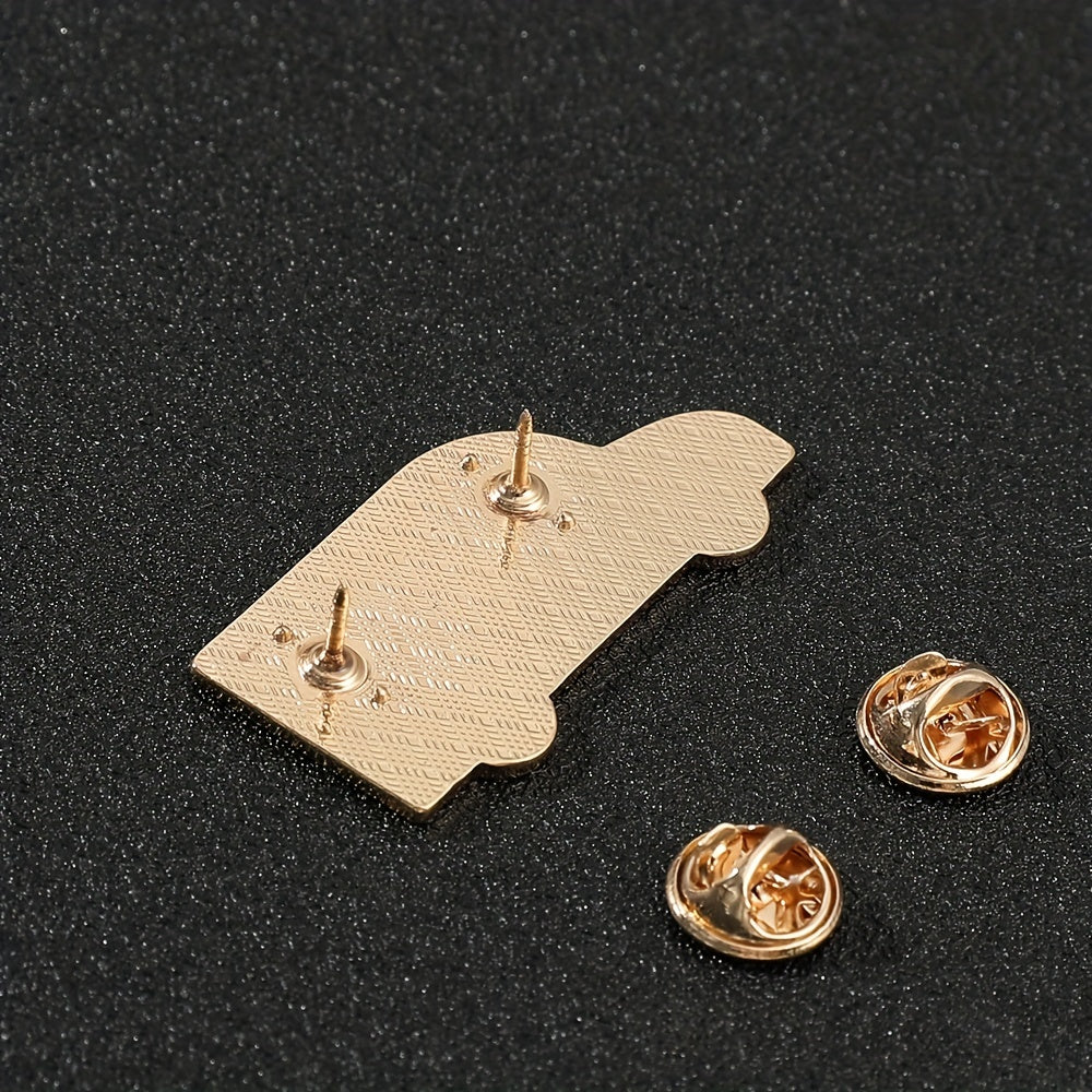Car Shape Enamel Brooch Pin Ambulance Lapel Pin For Clothes Hat Backpacks