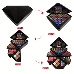 130 Colors Makeup Palette Set Eyeshadow Lipstick Highlight Blush Concealer