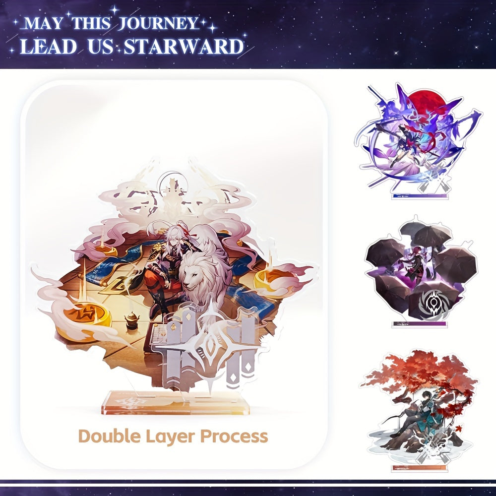 Anime Acrylic Stand Star Rail Gen Character Shining Decoration