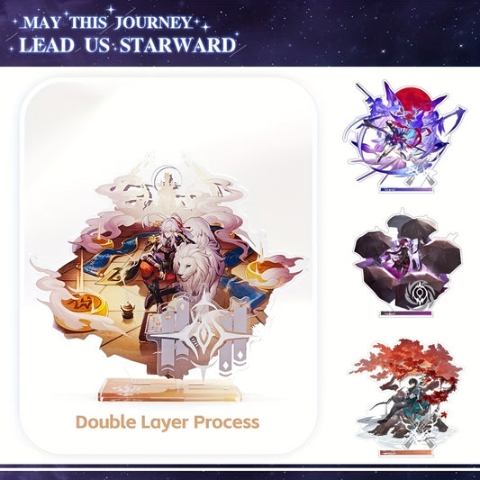 Anime Acrylic Stand Star Rail Gen Character Shining Decoration