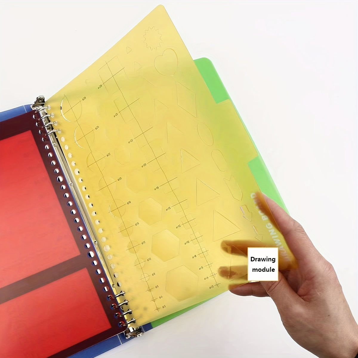 B5 Loose leaf Spiral Notebook with Divider Bag Labels
