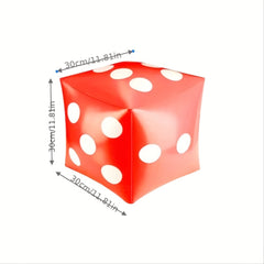 Simulation Dice Inflatable Toys Party Display Props