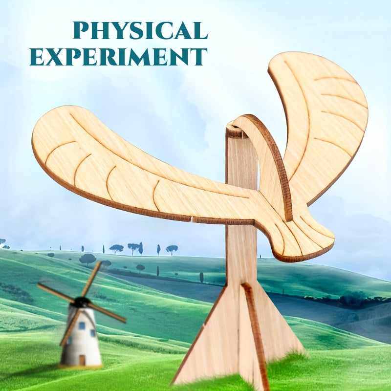 Wooden Balanced Bird Steam Experiment DIY Handcrafted Puzzle Kit