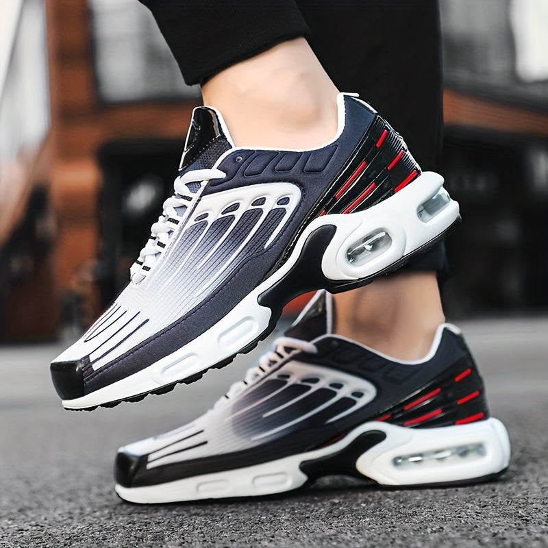 Men's Running Shoes Air Cushion Shock Absorption Lightweight Non slip Shoes