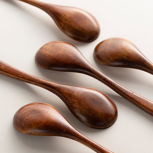 Handcrafted Wooden Vintage Spoon for Elegance in Kitchen