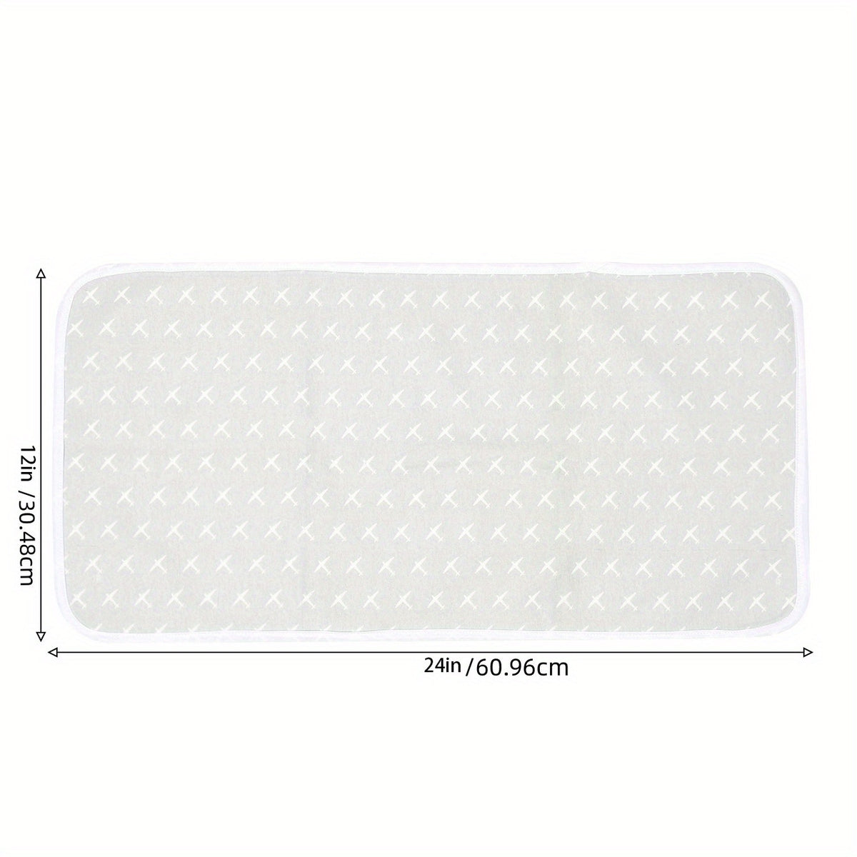 Soft Waterproof Changing Pad Liners 68x33cm Washable Reusable Cotton Table Cover