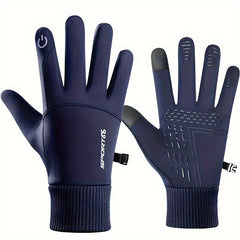 Men's Winter Riding Fitness Gloves Touch Screen Warm Gloves